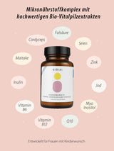 Kinderwunsch Vitamine, Mineralien & Bio Vitalpilze*