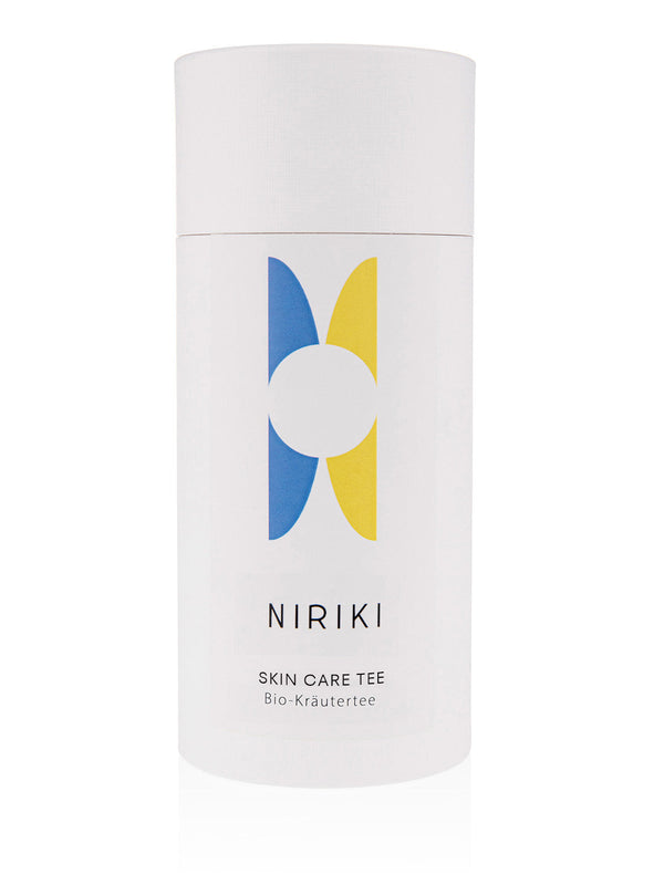 NIRIKI Teedose – Bio-Kräutertee für die Haut mit Schachtelhalm und Stiefmütterchen 
